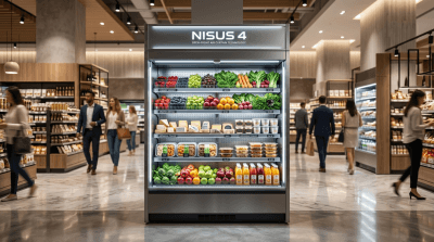 یخچال ایستاده روباز پرده هوا : NISUS 4