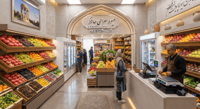 طراحی و تجهیز میوه فروشی شیراز